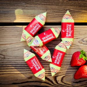 braskiu skonio saldainiai karvute