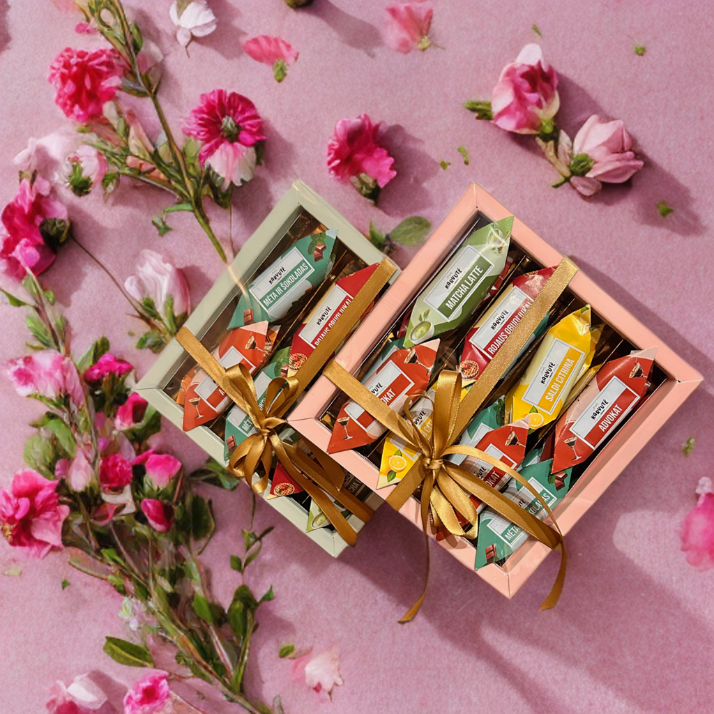 meiles dienos saldainiu dovanu dezute